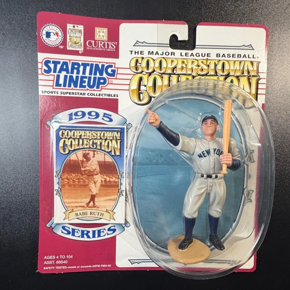 Babe Ruth New York Yankees 1995 Starting Lineup Cooperstown Collection Kenner